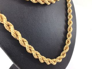 cadena oro 18k 20cm