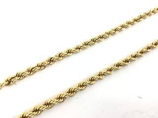 cadena oro 18k 20cm