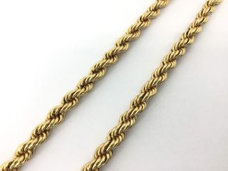 cadena oro 18k 20cm