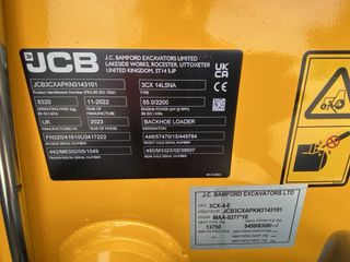 Retroexcavadora JCB 3CX 2023