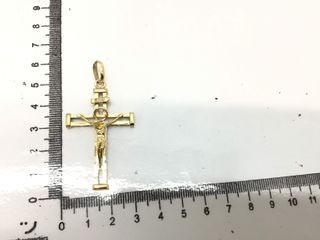 crucifijo oro 18k