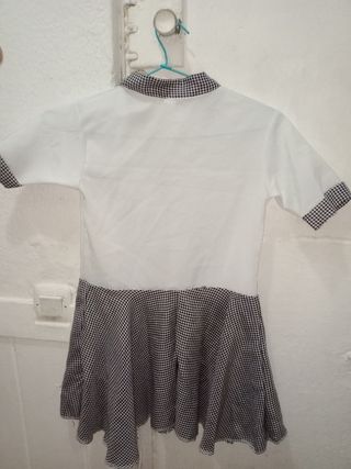 Vestido infantil chef
