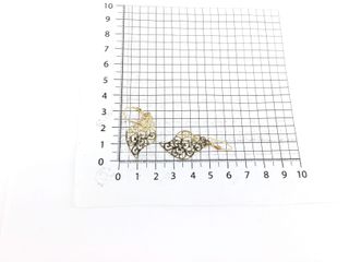 pendientes oro 19k