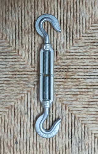 4 Tensores de Gancho Metálicos (400 kg, 27 cm) Nue