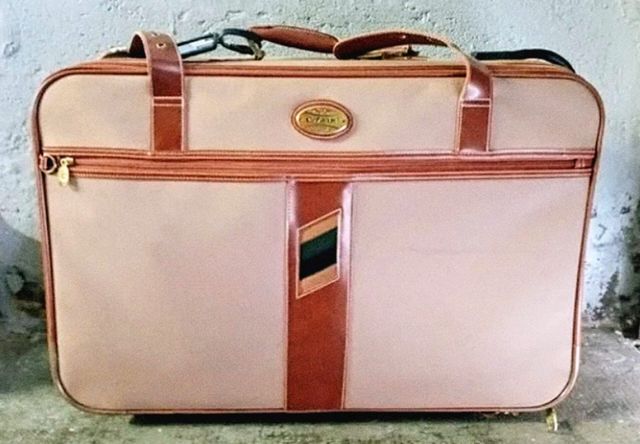 Maleta DeFanal Vintage Beige y Marrón