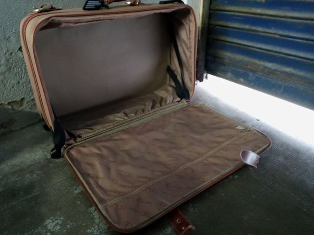 Maleta DeFanal Vintage Beige y Marrón