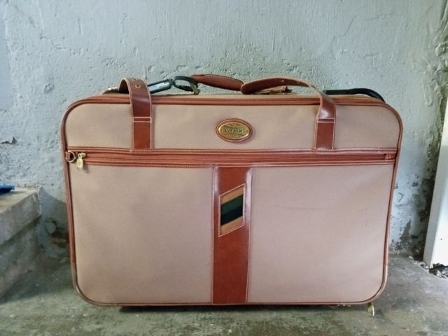 Maleta DeFanal Vintage Beige y Marrón