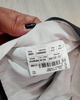 Traje Lanvin Raya Diplomática Talla 54R