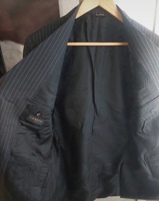 Traje Lanvin Raya Diplomática Talla 54R