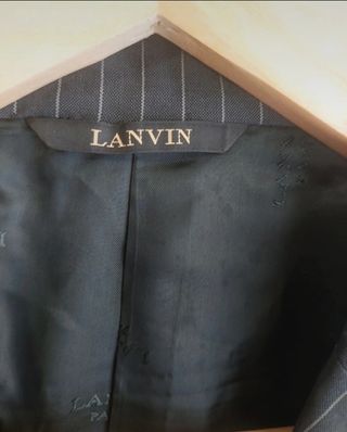 Traje Lanvin Raya Diplomática Talla 54R