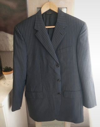 Traje Lanvin Raya Diplomática Talla 54R