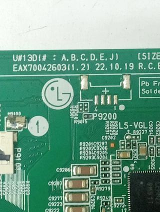 Placa base LG 43UR74006LB 43UR73006LA EAX70042603