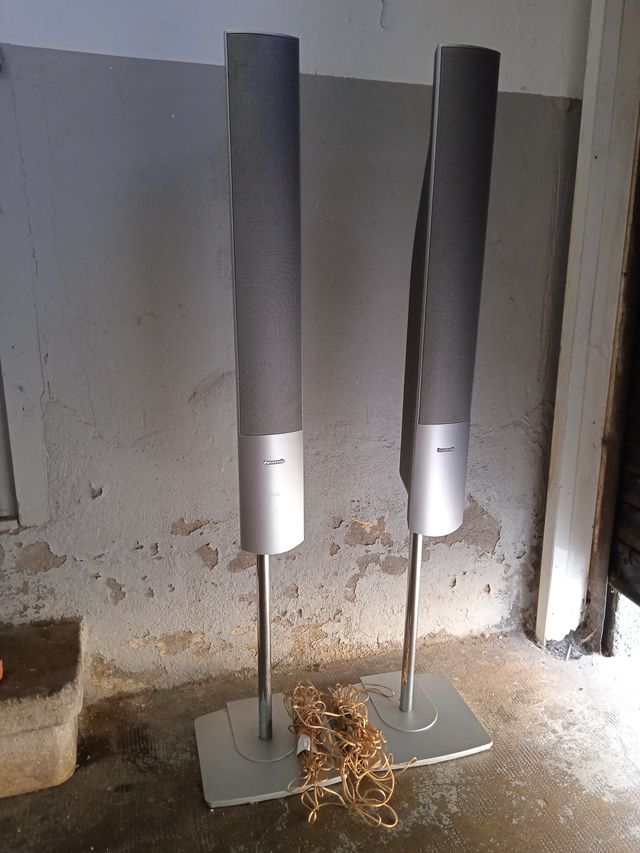 Altavoces Pie Panasonic Plata