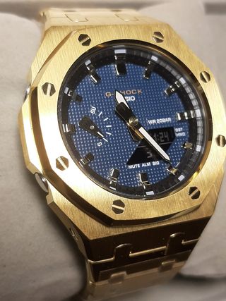 G-SHOCK GA2100 Custom AP CasiOak Oro Acciaio