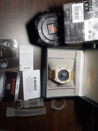 G-SHOCK GA2100 Custom AP CasiOak Oro Acciaio
