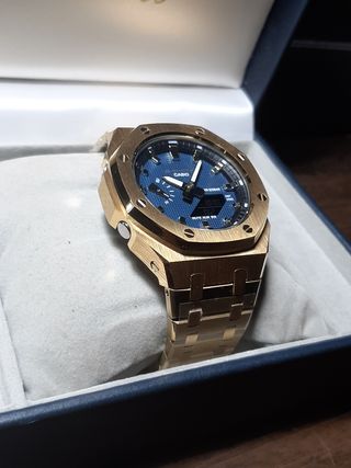 G-SHOCK GA2100 Custom AP CasiOak Oro Acciaio