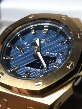 G-SHOCK GA2100 Custom AP CasiOak Oro Acciaio