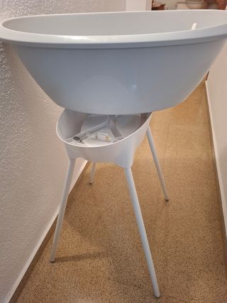 Bañera bebé Luma blanca