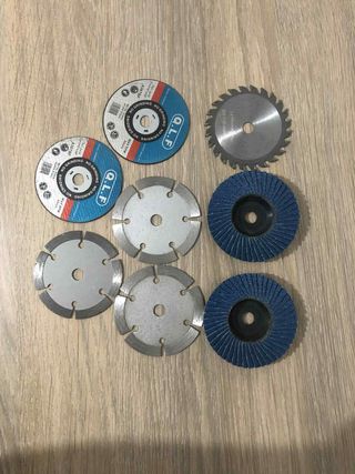 Lote Discos 76mm para Parkside