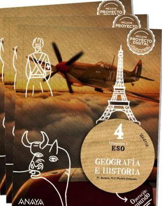 Libros de historia 4 ESO anaya