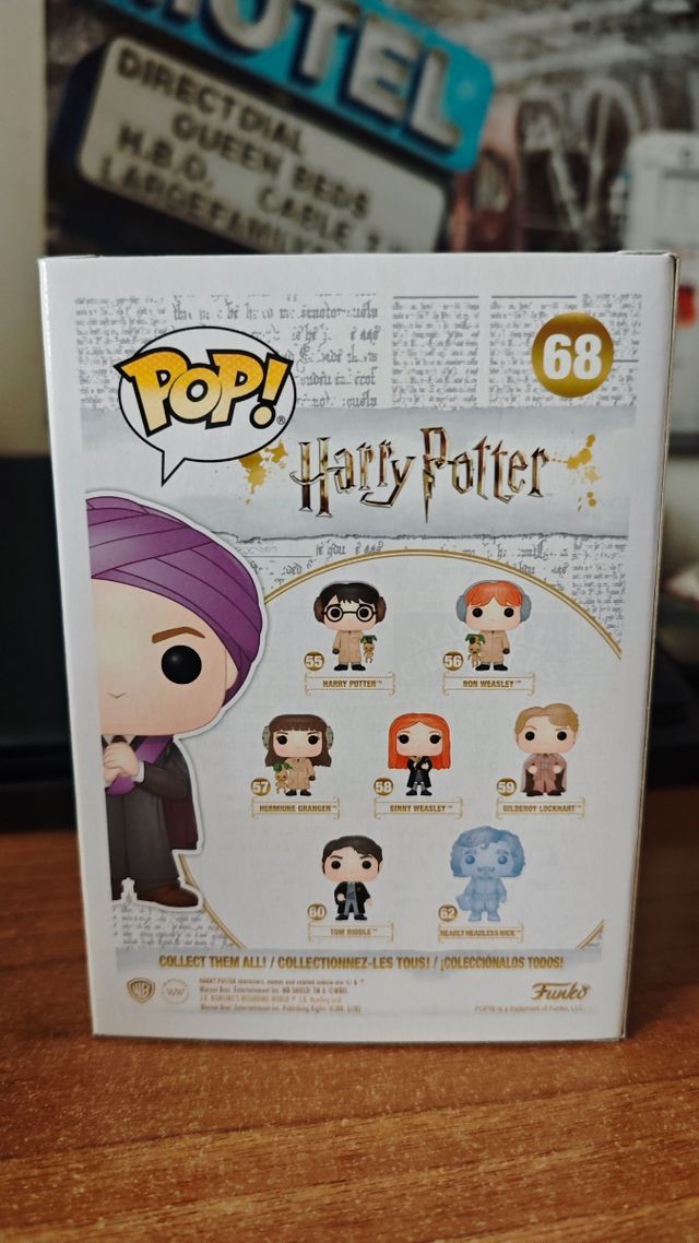 Funko Pop Professor Quirrell 68