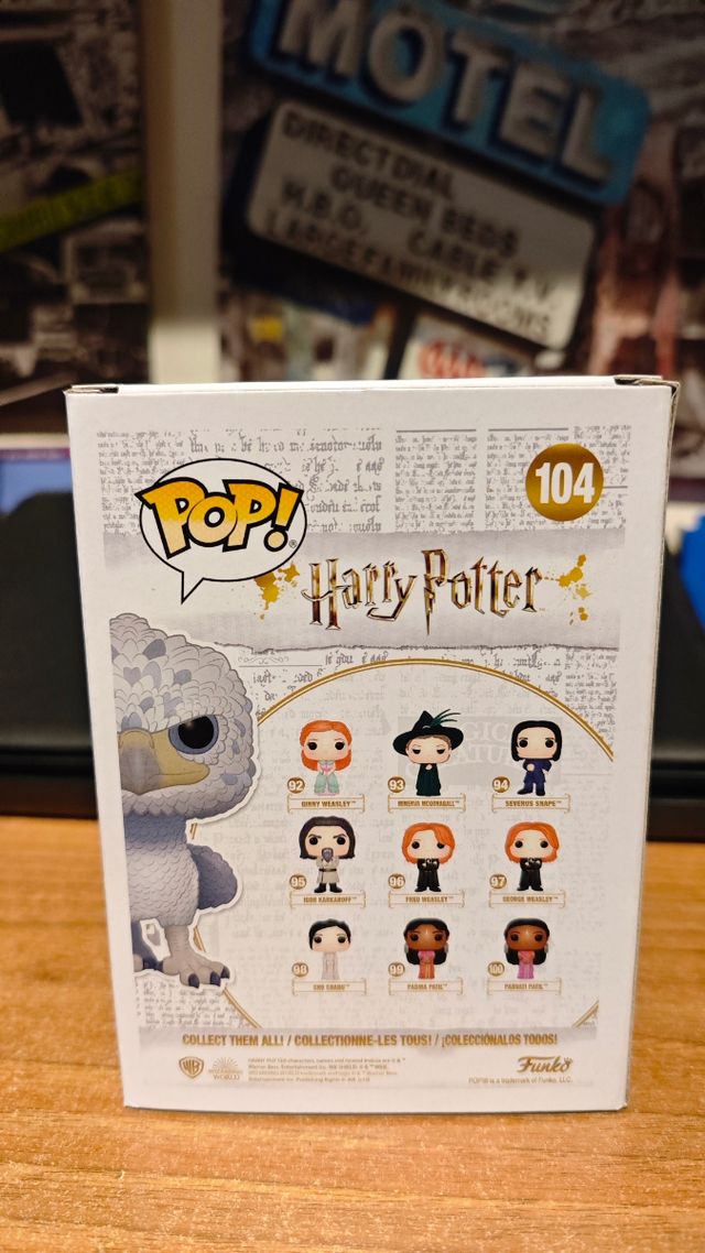 Funko Pop Harry Potter Buckbeak 104 Flocked