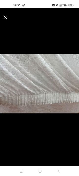 Cortinas de salón blancas