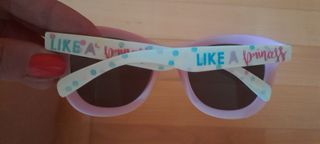 Gafas de sol para niña rosags. Sin estrenar