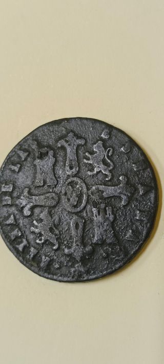 Moneda 1841 Isabel II