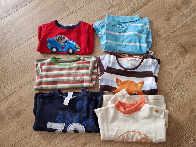 Pack 6 Camisetas Bebé Niños