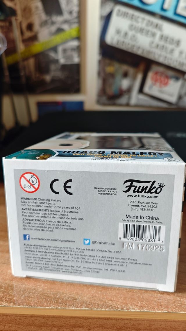 Funko Pop Harry Potter Draco Malfoy 19