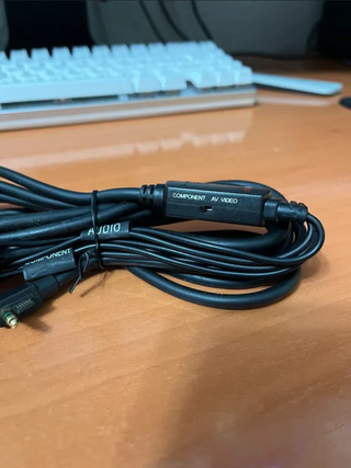 Cable para ver Psp en TV conexion AV y componentes