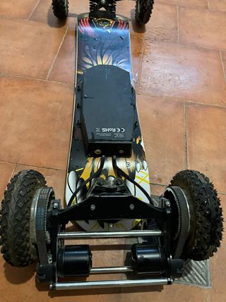Skate Eléctrico Longboard Todoterreno