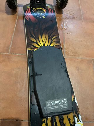 Skate Eléctrico Longboard Todoterreno