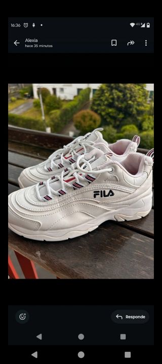 Zapatillas Fila Blancas
