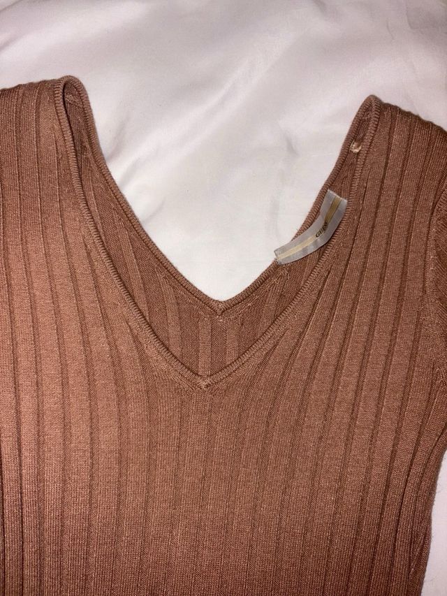 Vestido Guess Marrón elasticidad