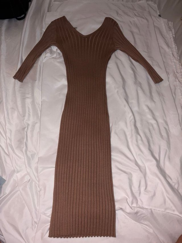 Vestido Guess Marrón elasticidad