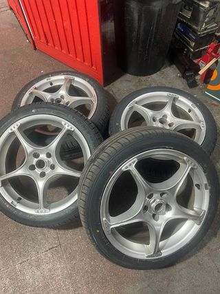 4 Llantas TSW 17 Pulgadas 5x100 4 ruedas nuevas