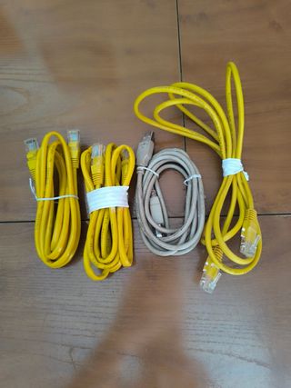 Lote 3 cables Ethernet + Regalo