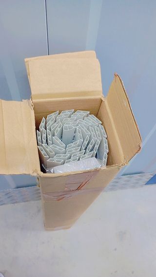 Persiana de plástico blanca 95x115