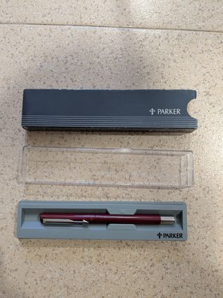 Bolígrafo Parker Rojo Nuevo