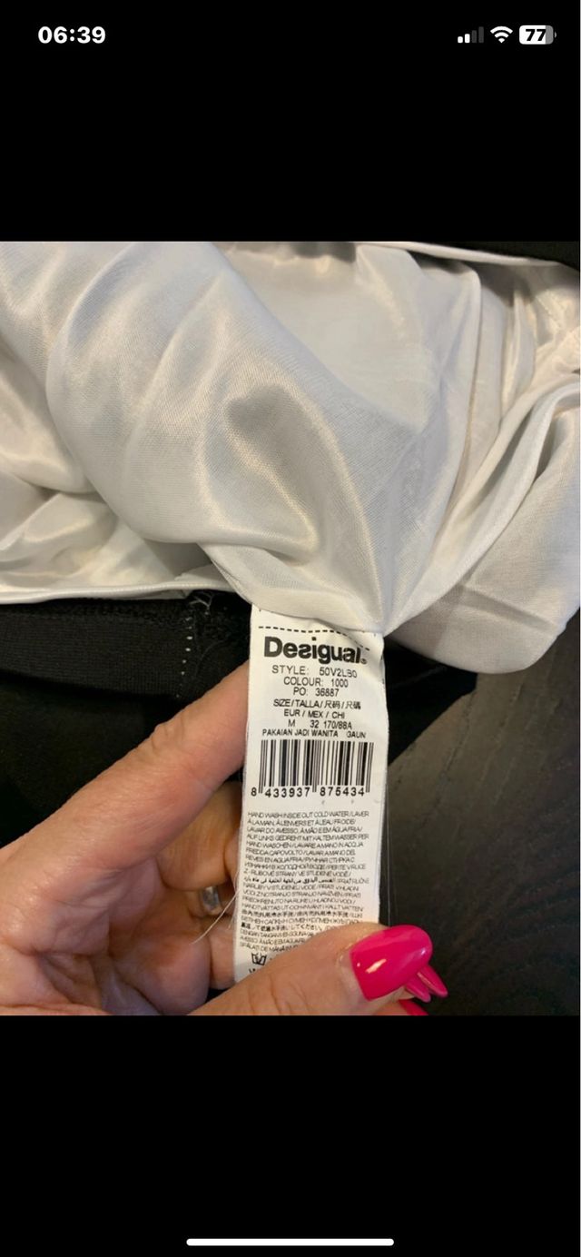 Vestito Desigual Donna Taglia M