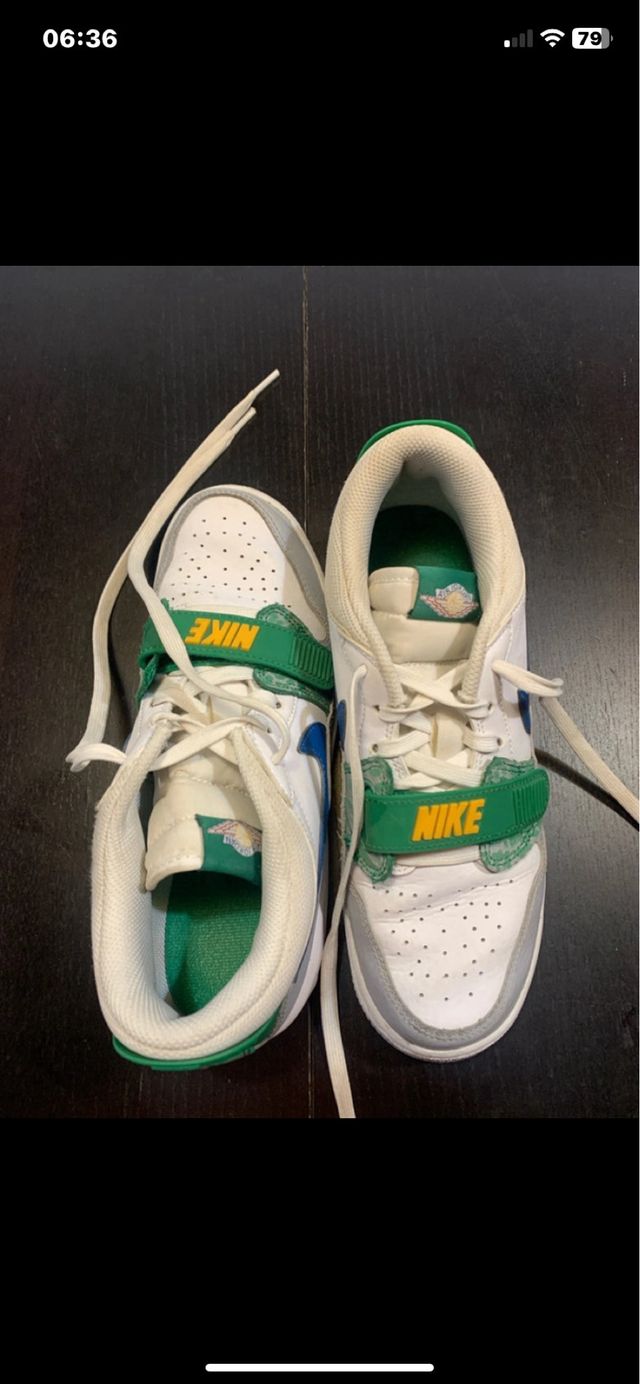 Scarpe Jordan 39 Blu/Grigio/Verde/Bianco