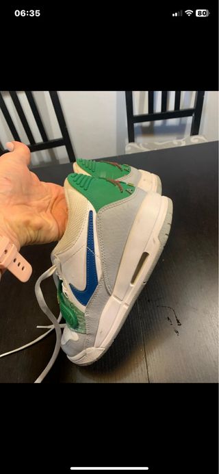 Scarpe Jordan 39 Blu/Grigio/Verde/Bianco