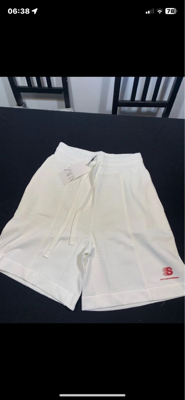 Pantaloncini felpa Zara donna taglia M