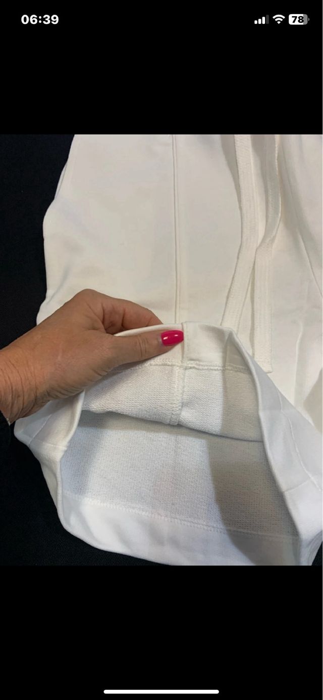 Pantaloncini felpa Zara donna taglia M