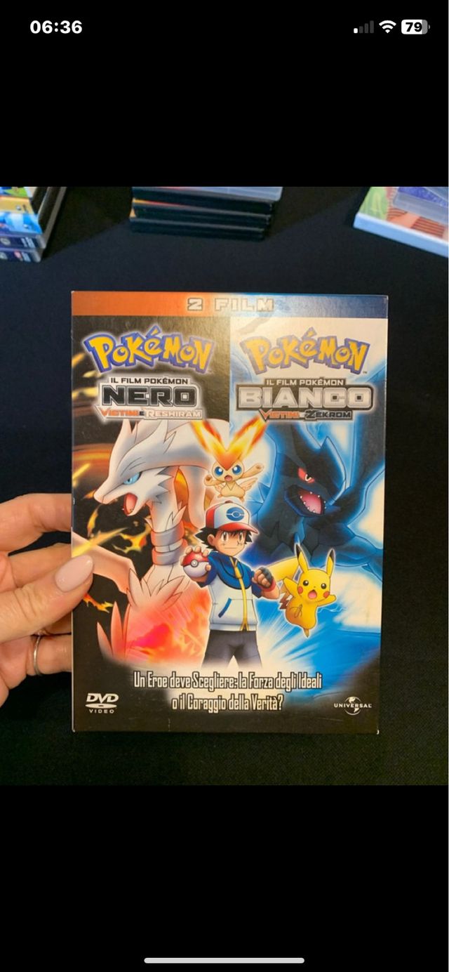 DVD Pokémon Nero & Bianco