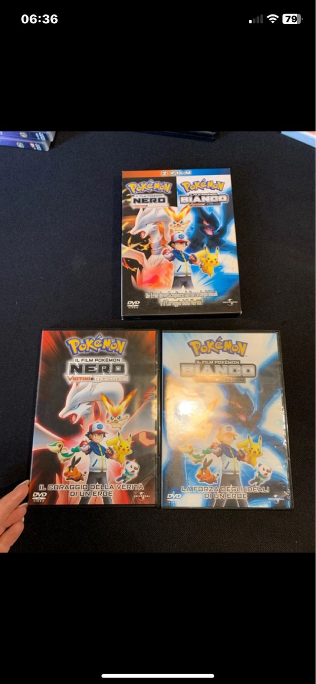 DVD Pokémon Nero & Bianco