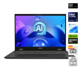 Portátil MSI Prestige 16 AI Studio Intel Core Ultr