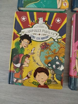 Libros El colegio de los animales mágicos